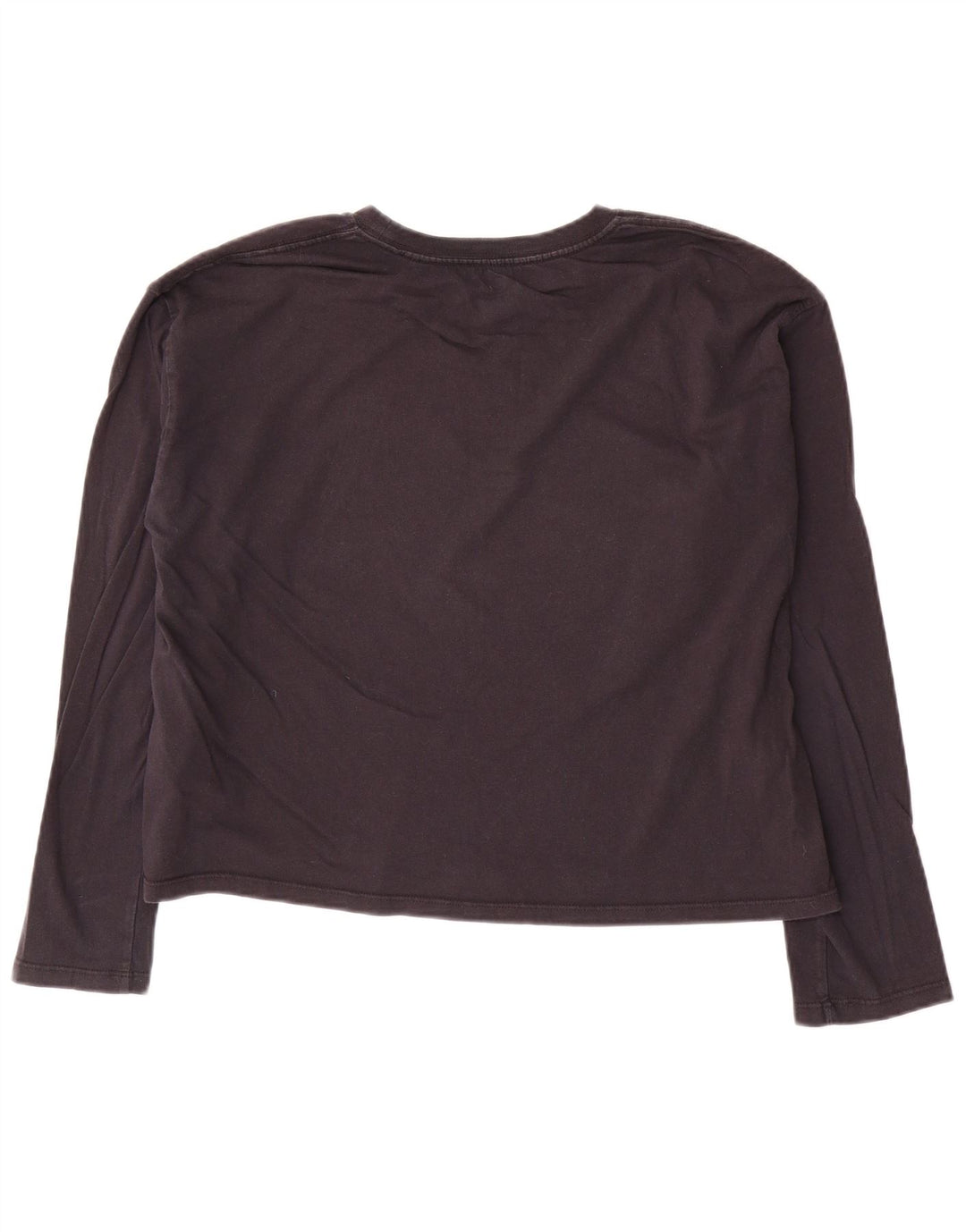 Γυναικείο Crop Top Levi's μακρυμάνικο UK 14 Medium Navy Blue Cotton