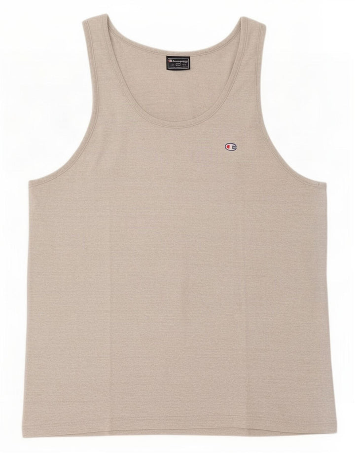 Ανδρικό φανελάκι Champion Large Grey Flecked