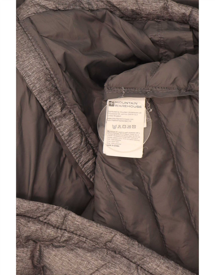 Mountain Warehouse Γυναικείο μπουφάν με κουκούλα UK 14 Large Grey Polyester