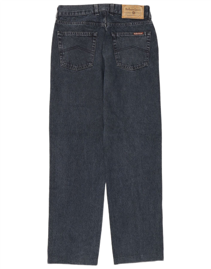 Ανδρικό τζιν ίσιο Marlboro Classics W31 L30 Navy Blue Cotton