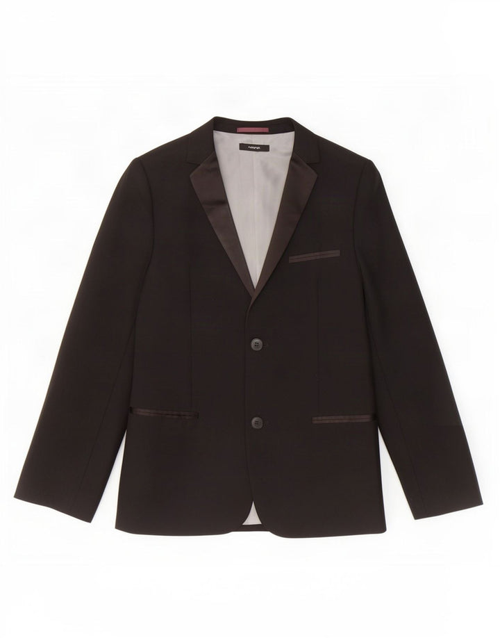 Marks & Spencer Γυναικείο μπουφάν 2 κουμπιών Blazer UK 10 Small Black