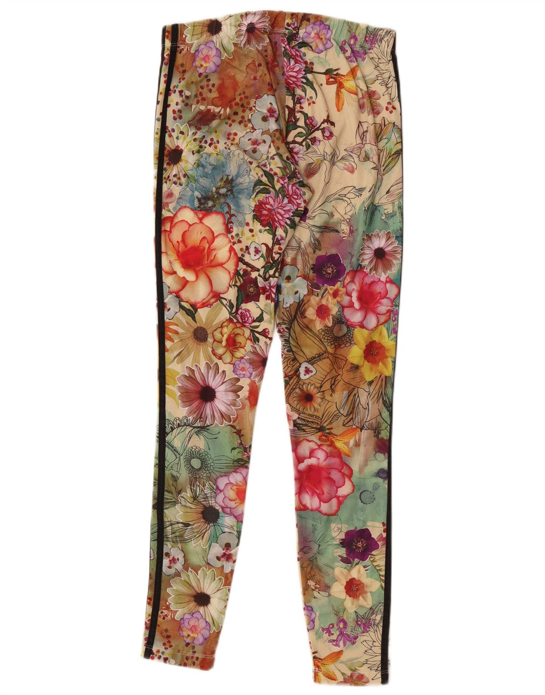 Adidas Γυναικείο Κολάν UK 14 Μεσαίο Πολύχρωμο Floral Πολυεστέρας