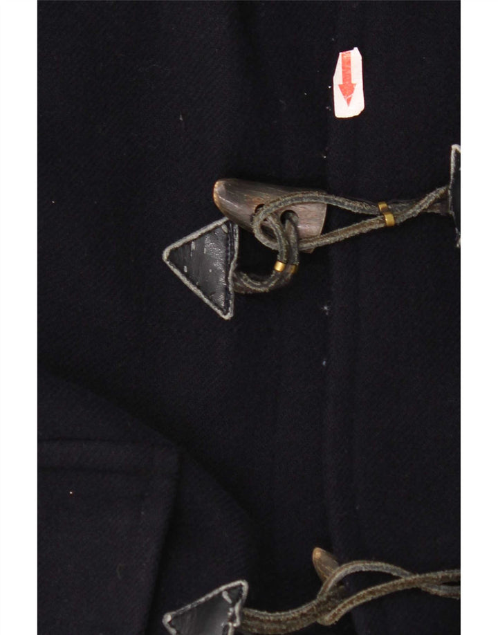 Barbour Ανδρικό παλτό Duffle με κουκούλα UK 36 Small Navy Blue Wool