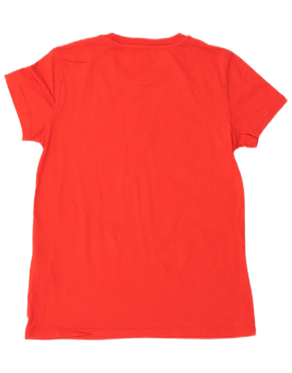Γυναικείο γραφικό μπλουζάκι LEVI'S Top UK 6 XS Red Cotton