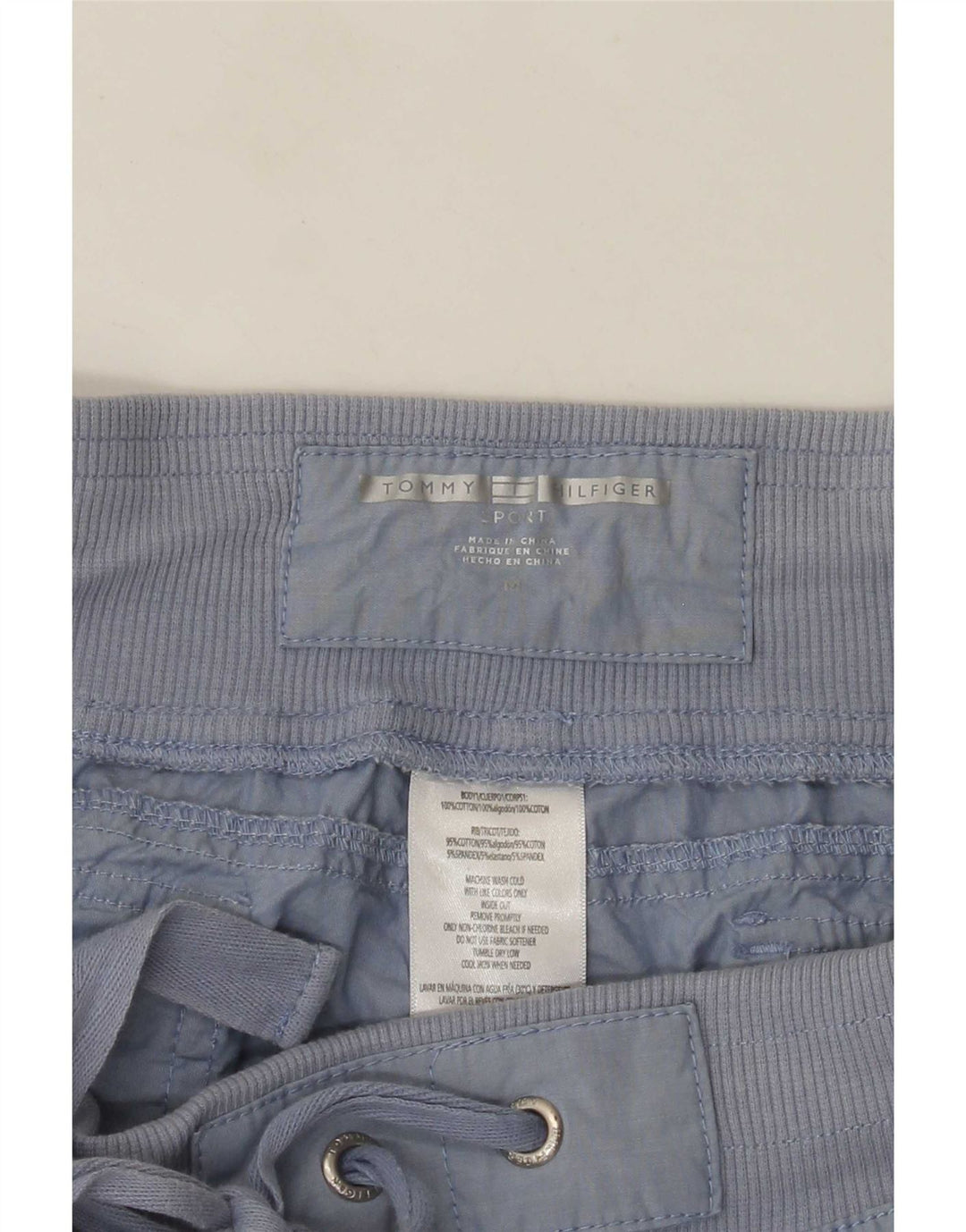 Tommy Hilfiger Γυναικείο Παντελόνι Capri Medium W30 L22 Μπλε βαμβακερό