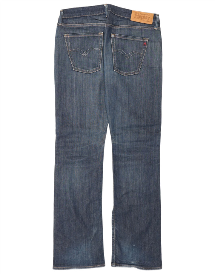 Replay Γυναικείο Bootcut Jeans W30 L32 Navy Blue Cotton