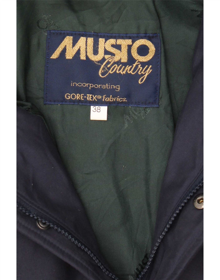 Musto Ανδρικό Μπουφάν Parka UK 38 Medium Navy Blue Polyester