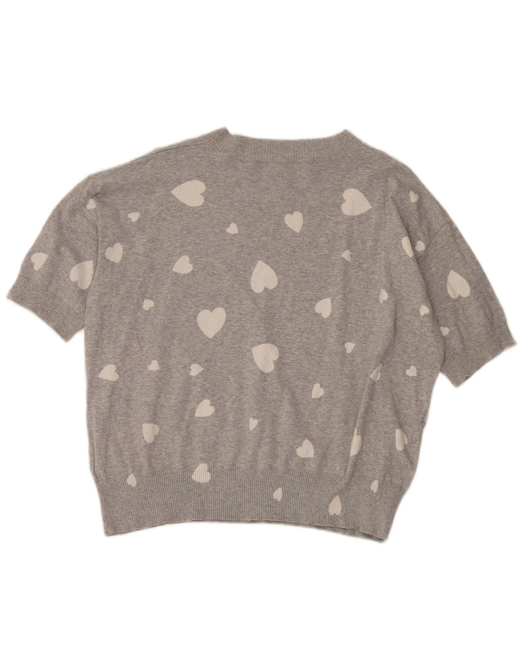Marks & Spencer Γυναικείο Abstract Pattern πουλόβερ με λαιμόκοψη UK 16 Larg