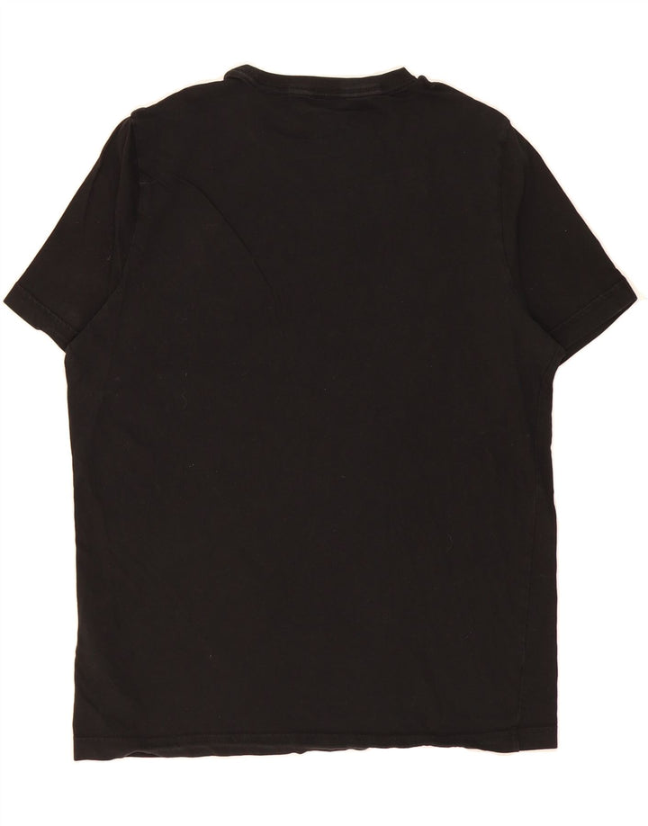 PUMA Mens Graphic T-Shirt Top Large Black Cotton Vintage Puma and Second-Hand Puma from Messina Hembry 