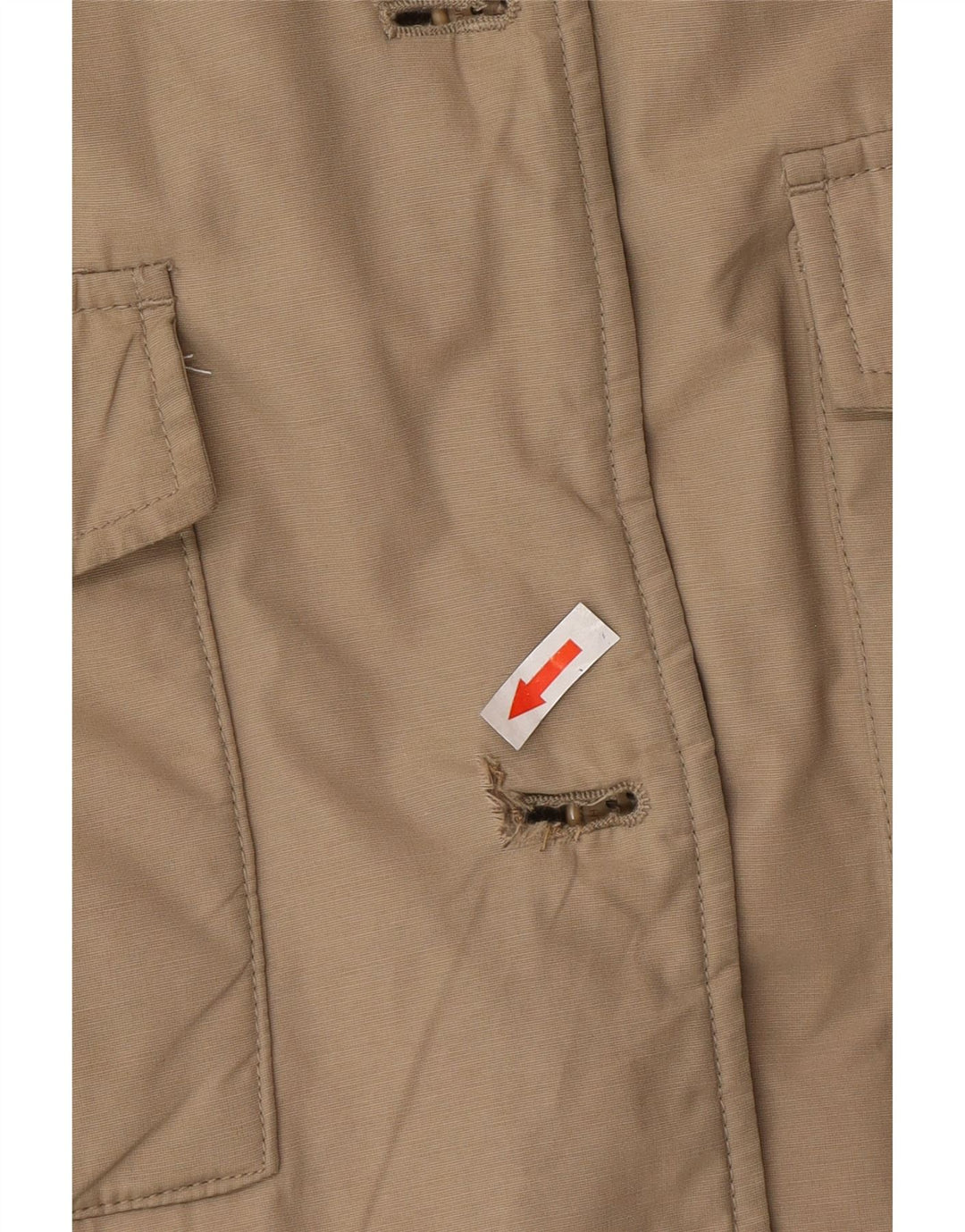 Woolrich Girls Hooded Utility Jacket 11-12 Years Beige