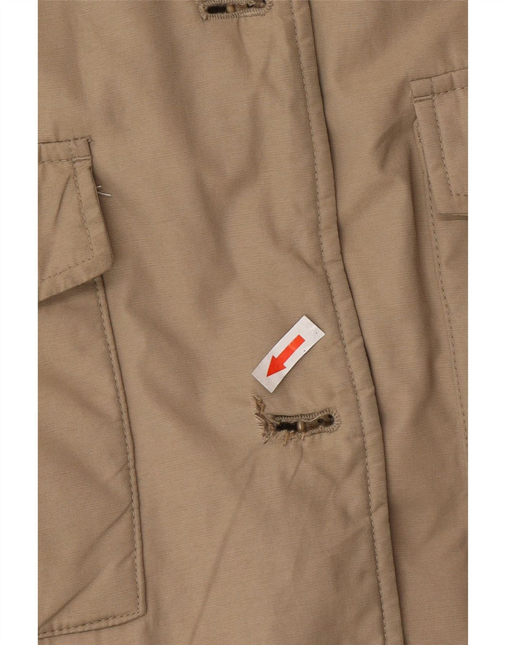 Woolrich Girls Hooded Utility Jacket 11-12 Years Beige