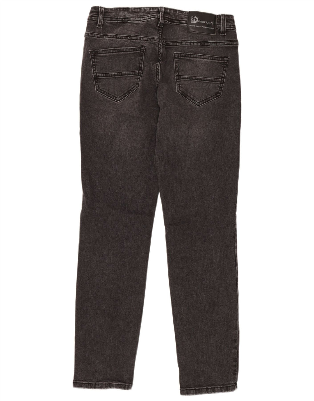 DACK'S Ανδρικό Slim Jeans IT 46 Small W32 L32 Μαύρο βαμβακερό