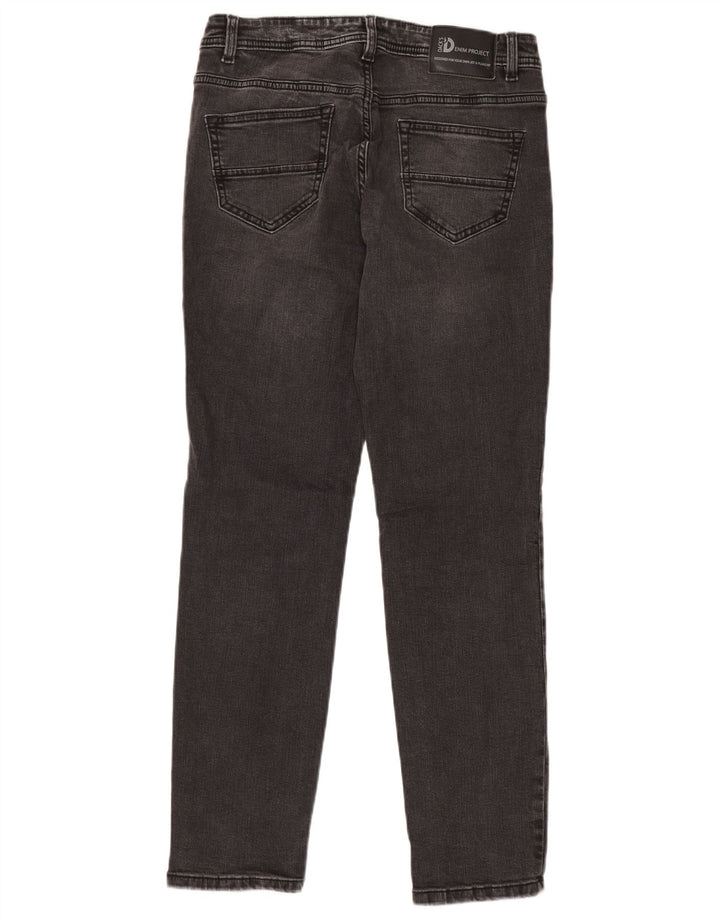 DACK'S Ανδρικό Slim Jeans IT 46 Small W32 L32 Μαύρο βαμβακερό