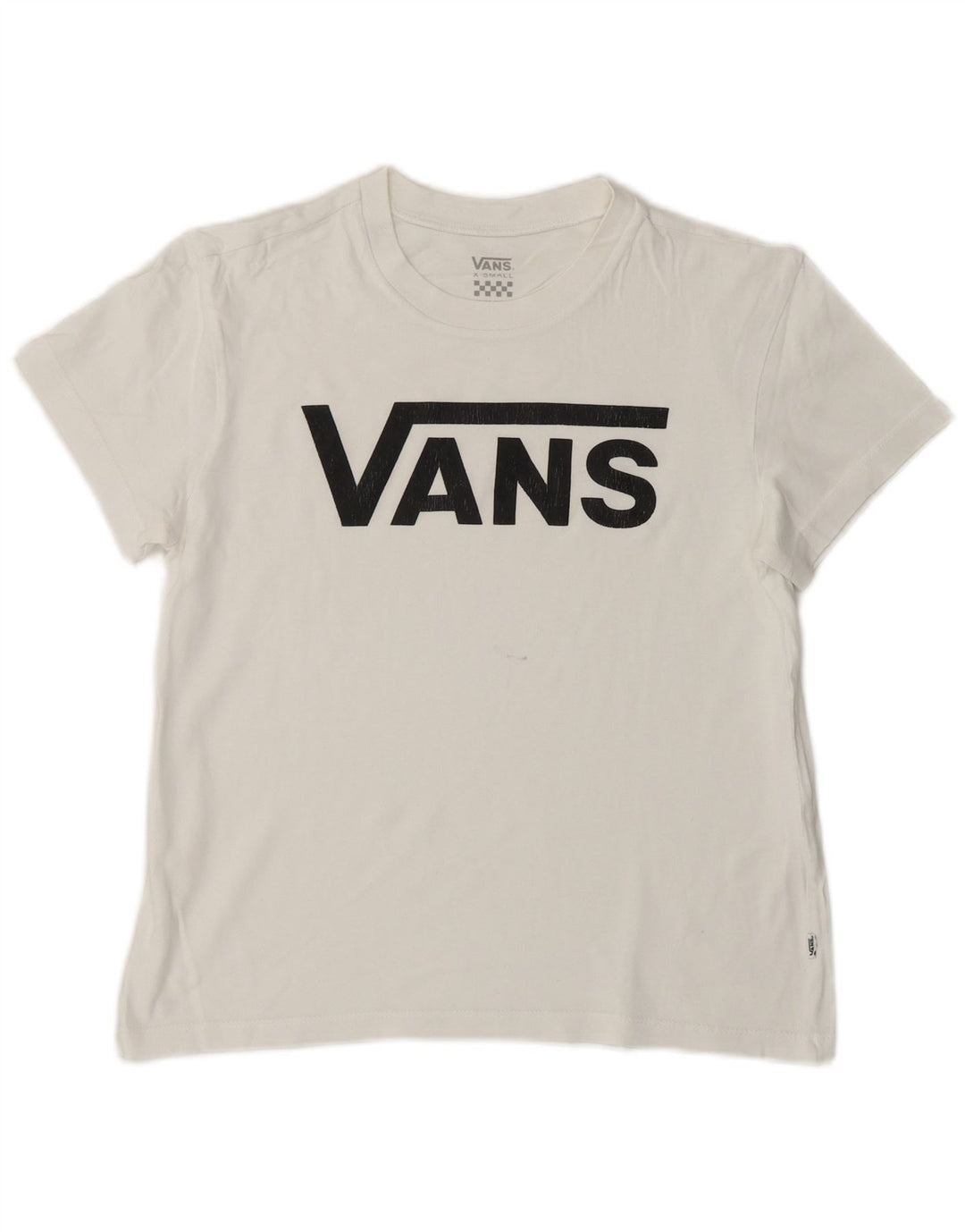 Γυναικείο γραφικό μπλουζάκι VANS Top UK 6 XS Λευκό