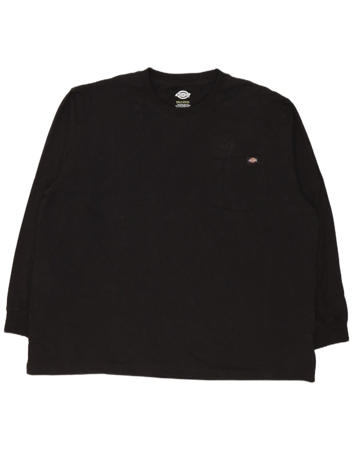 Ανδρικό τοπ Dickies μακρυμάνικο 2XL μαύρο βαμβακερό