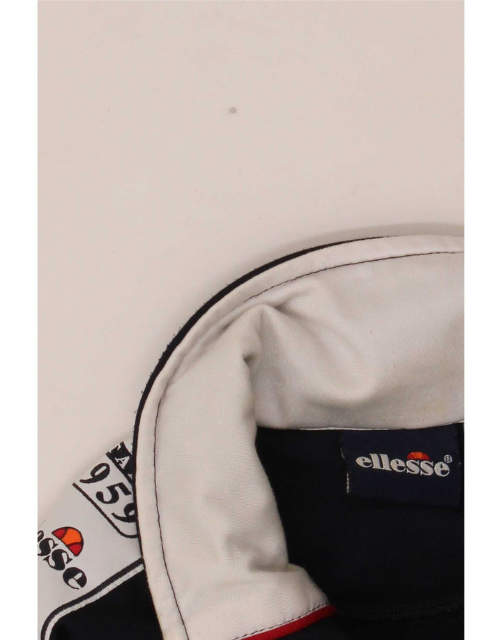 Ανδρική φόρμα γυμναστικής γραφική Ellesse Top Jacket Large Navy Blue Colourblock