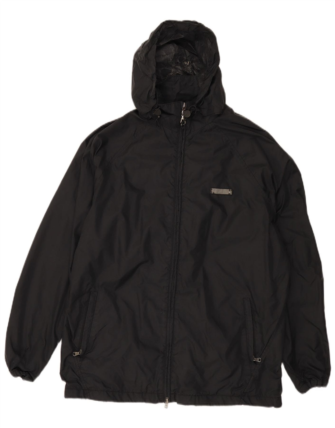 Champion Ανδρικό μπουφάν βροχής με κουκούλα UK 36 Small Black Polyamide