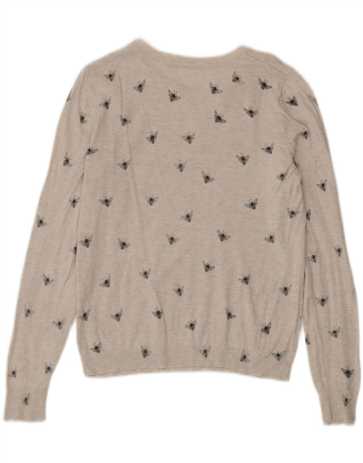 Marks & Spencer Γυναικείο πουλόβερ με λαιμόκαυστο UK 8 Small Grey