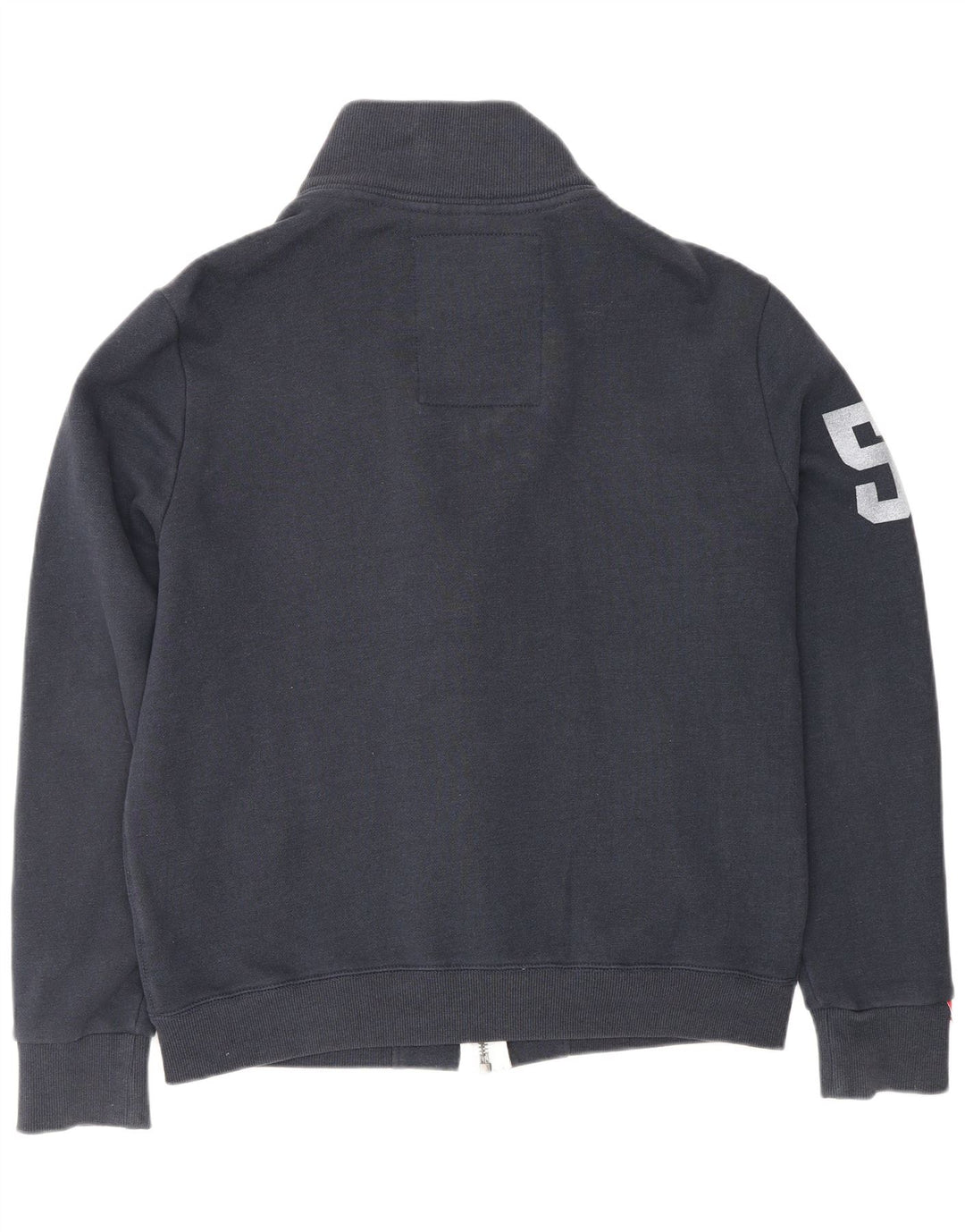 SUPERDRY Ανδρική φόρμα γραφικής φόρμας στίβου Top Jacket Large Navy Blue