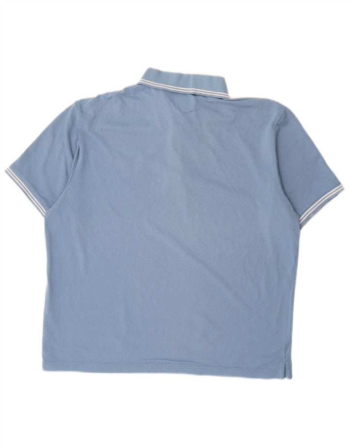 Ανδρικό μπλουζάκι πόλο Champion Easy Fit Large Blue