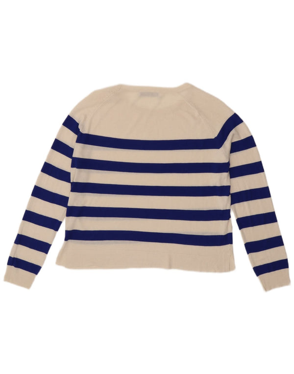 Zara Γυναικείο Bolero Top 10 Small Off White ριγέ