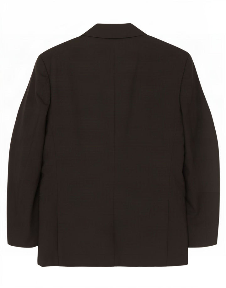 Marks & Spencer Ανδρικό σακάκι σακάκι με 2 κουμπιά UK 44 XL μαύρο πολυεστέρα