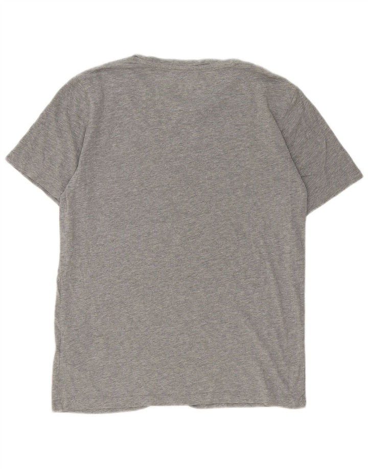 Jack & Jones Ανδρικό T-Shirt Μπλουζάκι από βαμβακερό μεγάλο γκρι χρώμα