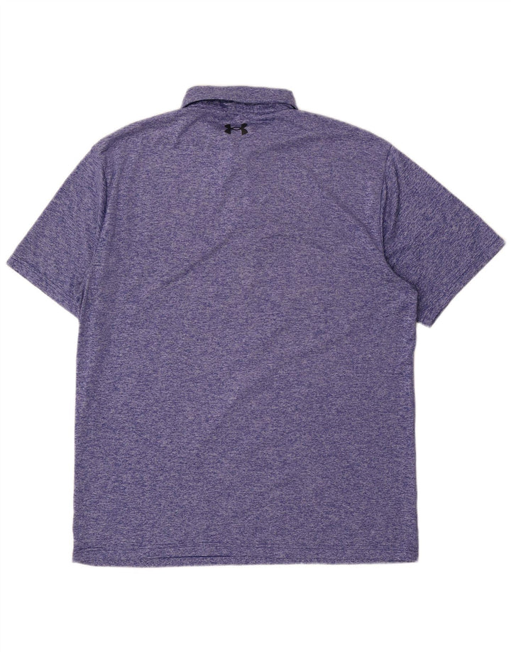 Under Armour Ανδρικό Πόλο Μπλουζάκι Μεγάλο Μπλε Ριγέ