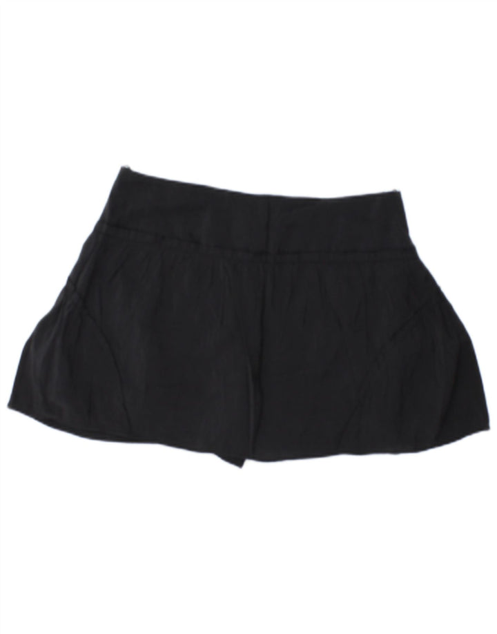 ZARA Γυναικείο Mini Skort UK 12 Medium Black