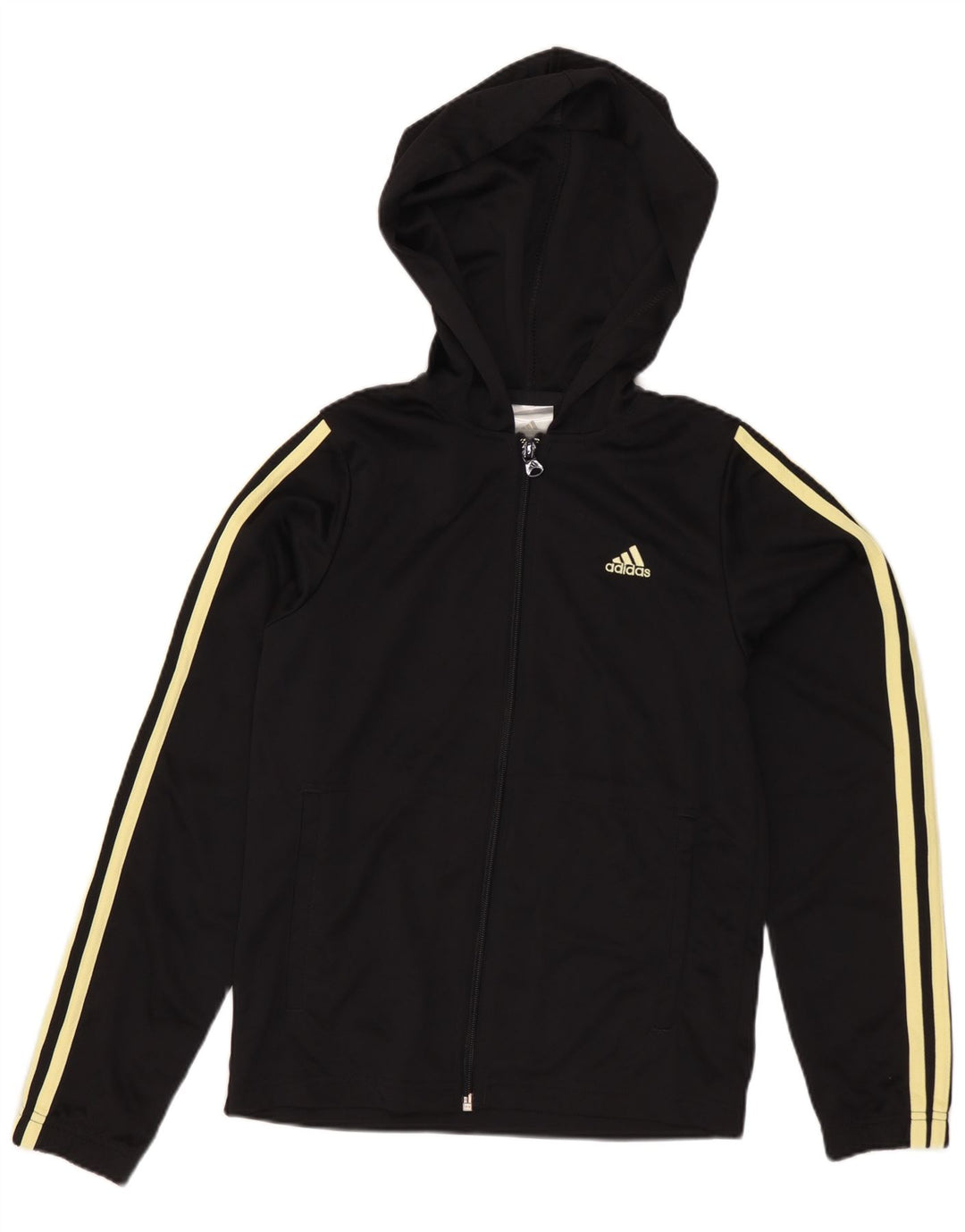 Γυναικεία αθλητική φόρμα Adidas Top Jacket UK 8 Small Black Polyester