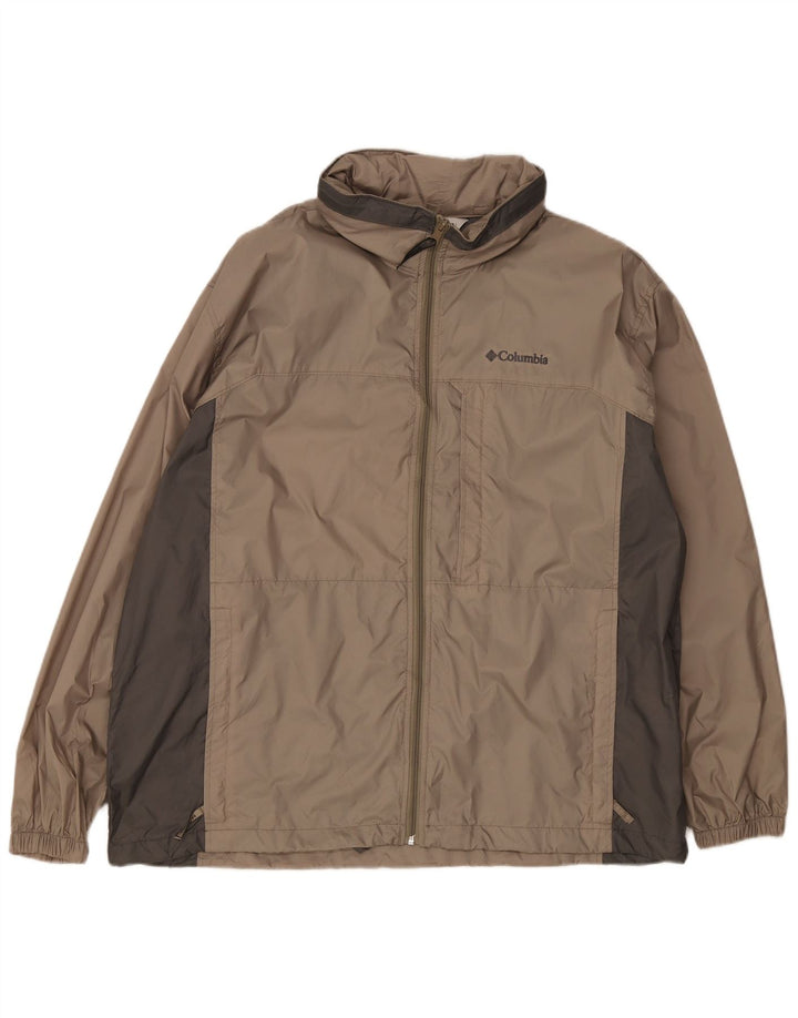 Ανδρικό μπουφάν βροχής Columbia UK 42 XL Γκρι Colourblock Nylon