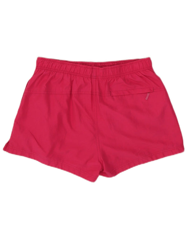 Γυναικείο γραφικό σορτς κολύμβησης Calvin Klein UK 14 μεγάλο ροζ χρώμα