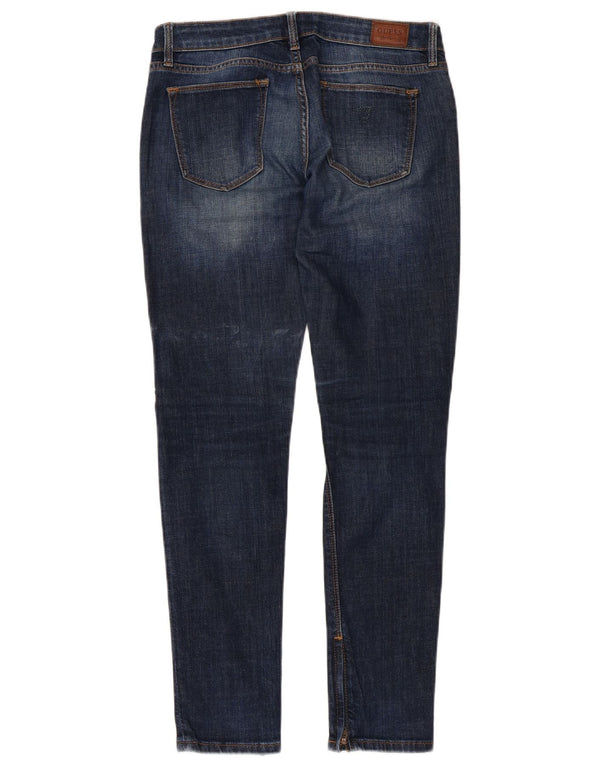 GUESS Γυναικείο Beverly Skinny Jeans W27 L29 Μπλε βαμβακερό