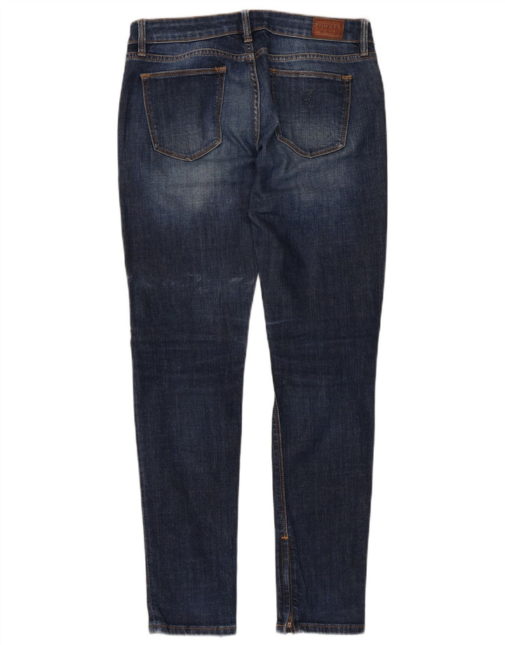 GUESS Γυναικείο Beverly Skinny Jeans W27 L29 Μπλε βαμβακερό