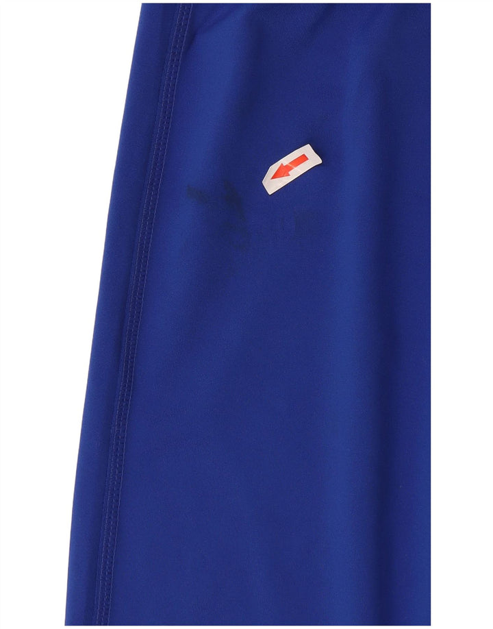 Γυναικεία Adidas Climalite Capri leggings UK 12/14 Medium Blue Polyester