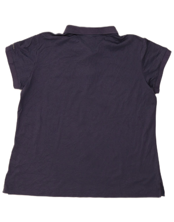 Γυναικείο μπλουζάκι πόλο Columbia UK 18 XL Navy Blue