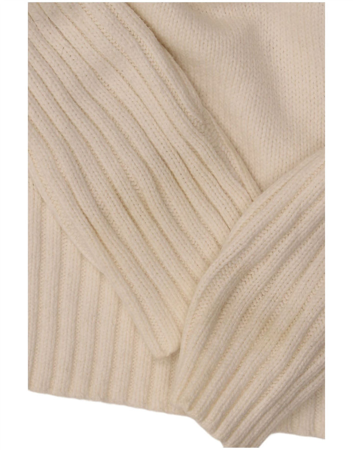 Marks & Spencer Γυναικείο Stretch Cardigan πουλόβερ UK 16 Large White