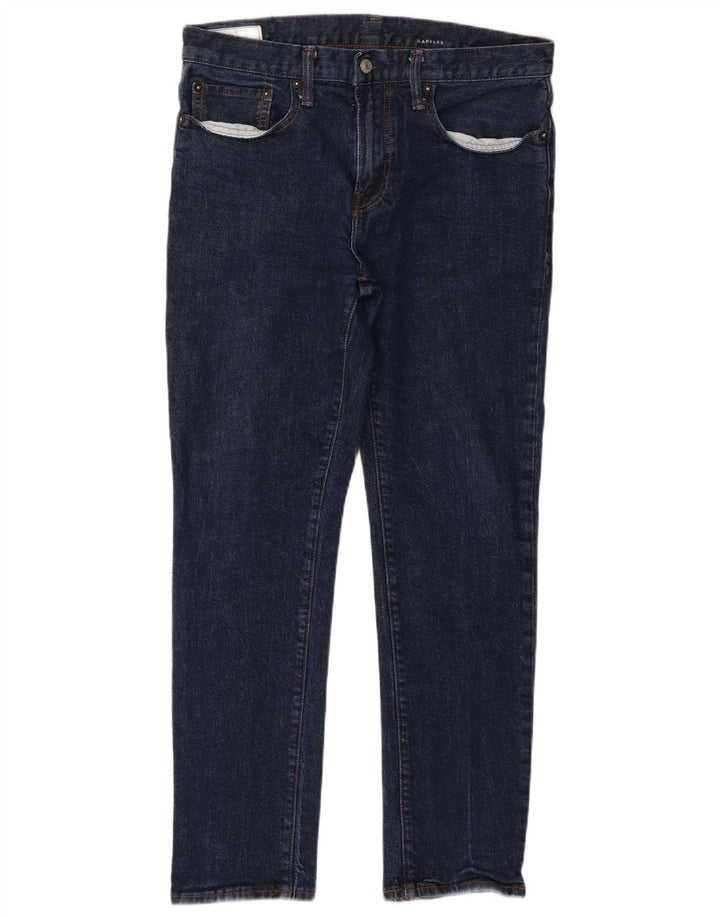 Ανδρικό τζιν Gap Slim W31 L30 Navy Blue Cotton