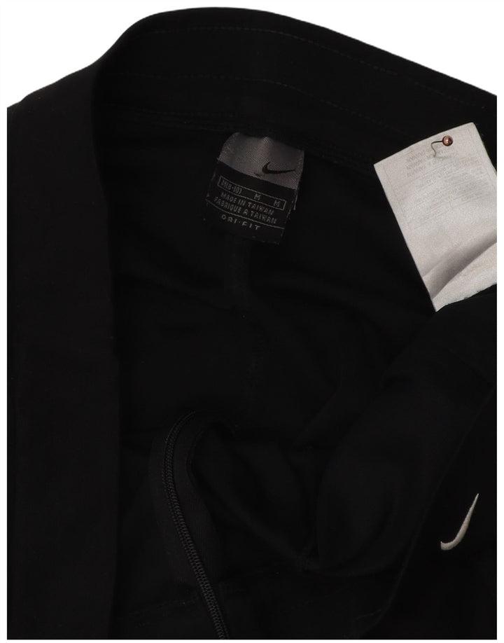 Γυναικεία φόρμα NIKE Dri Fit Παντελόνι US 8/10 Μεσαίο μαύρο πολυεστέρα