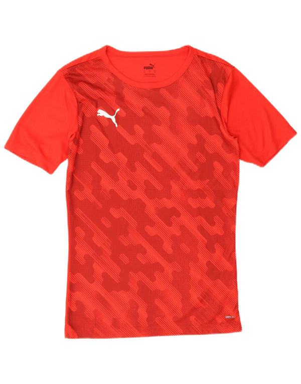 Ανδρικό T-Shirt Puma Top Μικρό κόκκινο γεωμετρικό
