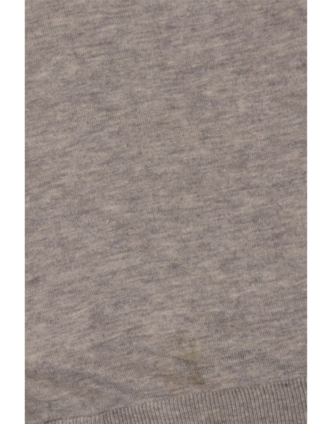 Topshop Womens Crop Crew Neck Jumper Sweater UK 8 Small Grey Polyester