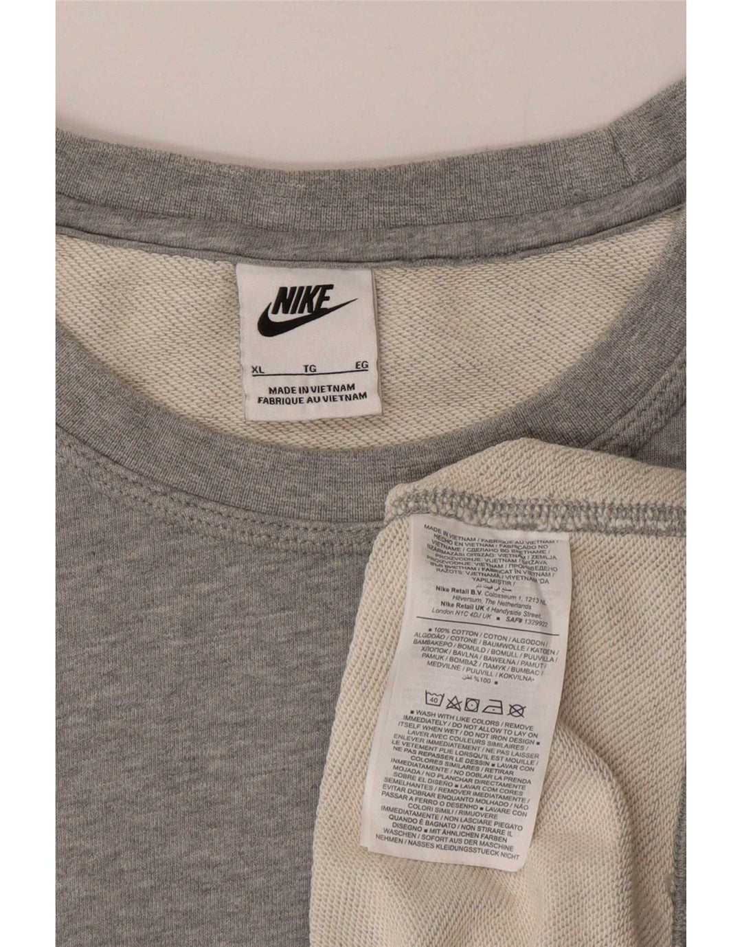 Ανδρικό φούτερ Nike Jumper XL Γκρι βαμβακερό