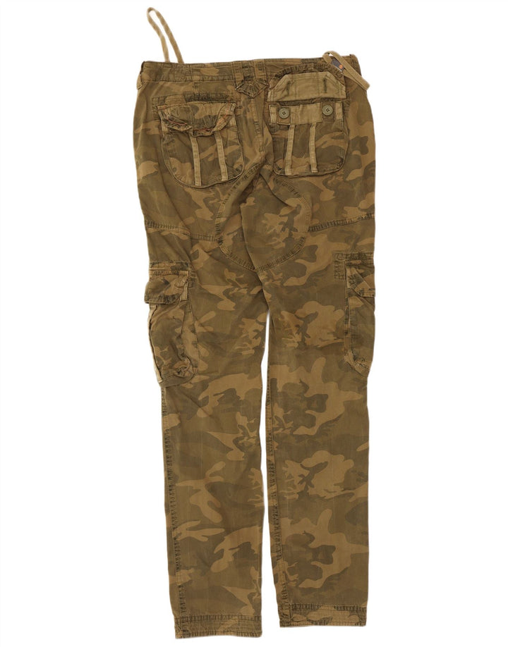 Superdry Ανδρικό ίσιο παντελόνι Cargo Medium W34 L33 Khaki Camouflage