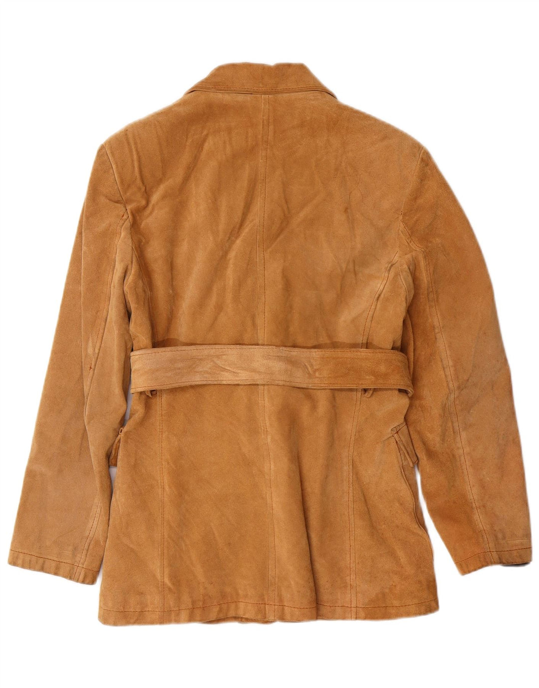 PIAZZA ITALIA Γυναικείο Suede Jacket IT 42 Medium Beige Leather