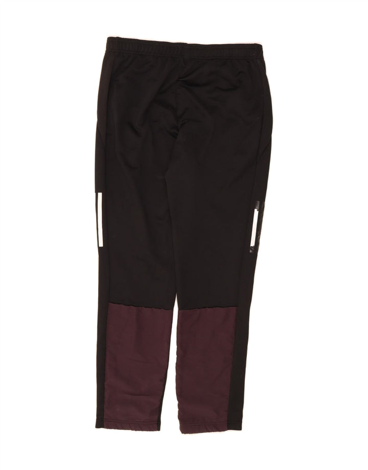 ADIDAS Mens Tracksuit Trousers Large Black Colourblock Polyester Vintage Adidas and Second-Hand Adidas from Messina Hembry 