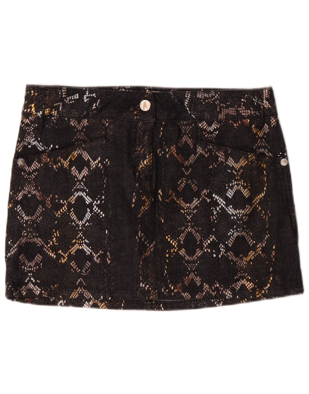 Guess By Marciano Γυναικεία τζιν φούστα IT 42 Medium W30 Μαύρη βαμβακερή