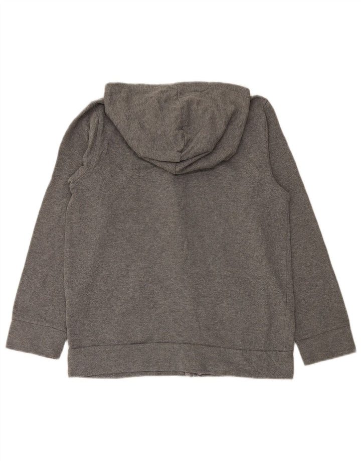 Πουλόβερ PUMA Boys Graphic Zip Hoodie 12-13 ετών Μεγάλο γκρι βαμβακερό