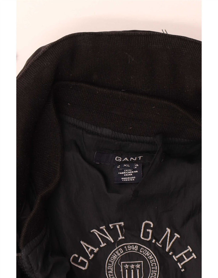 Gant Mens Utility Jacket UK 42 XL Μαύρο Πολυεστέρας