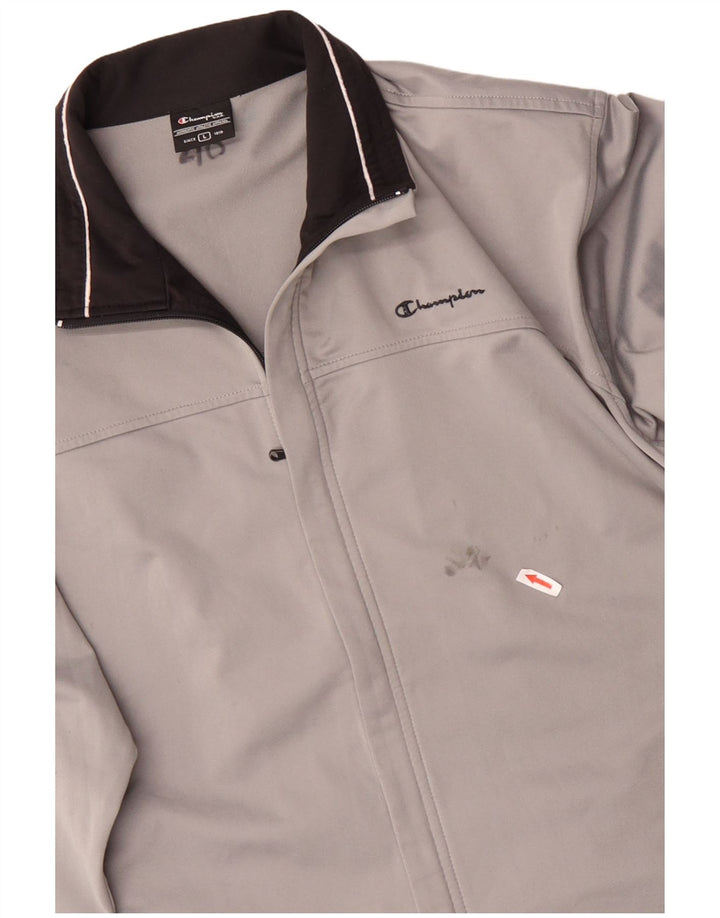 Ανδρική φόρμα Champion Top Jacket Large Grey Polyester Sports