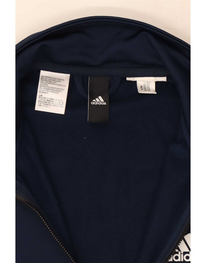 Ανδρική φόρμα Adidas Top Jacket Small Navy Blue Colourblock